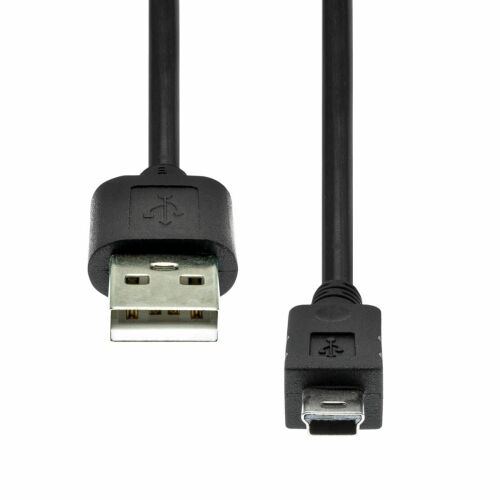 ProXtend USB 2.0 A - Mini B 5P M/M kábel Fekete 1M 145337821