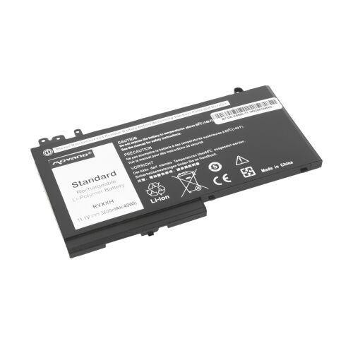 Movano akkumulátor Dell Latitude E5450 noteszgéphez, E5550 (10,8V-11,1 V) (3400 mAh) 145337934
