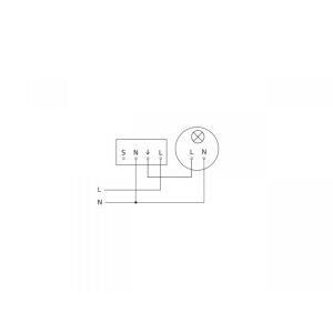 Mozgás- és homályérzékelő Steinel PD-24 Dali-2 IPD kerek fali IP54 fekete / műanyag 145338147 - Mozgásérzékelő