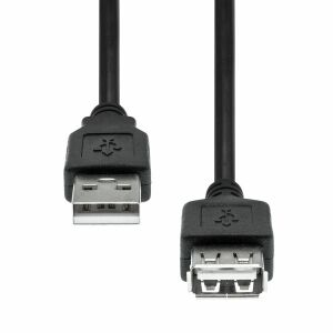 ProXtend USB 2.0 Hosszabbító Fekete 1M 145338310 - Kábel