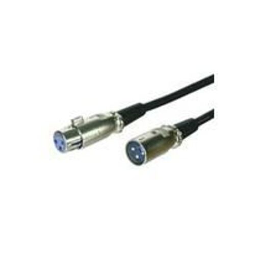 MicroConnect XLR csatlakozó kábel 12 méteres XLR 3-pin - XLR 3-pin M-F Külső átmérő: 6,0 mm, PVC 145338328