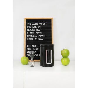 Fekete tároló doboz ablakkal Classic Line 2l 145338408 - Ételtárolás