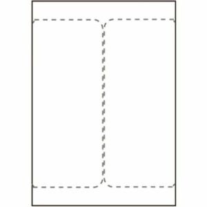 Elfogó hajó címke 105 x 220 mm. Lézer/tintasugaras nyomtatókhoz. Két címke laponként, 500 lap dobozban 145338842 - Irodai papíráru