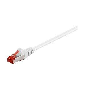 MicroConnect F/UTP CAT6 7,5m Fehér külső PVC burkolat: fóliás árnyékolás 4x2xAWG 27 CCA 145338896 - Kábel