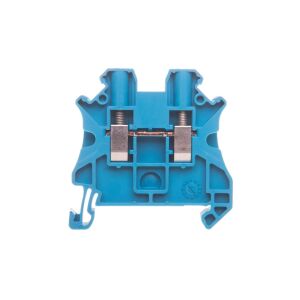 Racord șină cu 2 fire 4mm2 albastru NSYTRV42BL 145339028 - Blocuri terminale