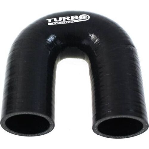 TurboWorks Könyök 180st TurboWorks fekete 57mm 145339242