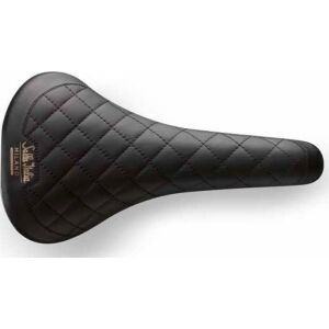 Selle Italia Nyereg SELLA ITALIA TURBO BONNIE Fec Alloy 7, bőr fekete 367g (ÚJ) 145339327 - Kerékpár alkatrész
