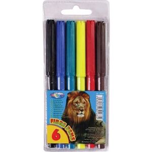 ZOO Filzstifte 6 Farben 145339397 - Zeichengeräte