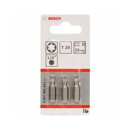 Bosch 3 db csavarhúzó betét T20 XH 25mm