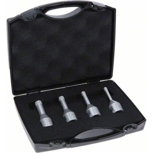 PRO Ceramic dry X-LOCK Bohrkronen-Set, Ř 6 - 12mm (4-teilig, für kleine Winkelschleifer) 145339480