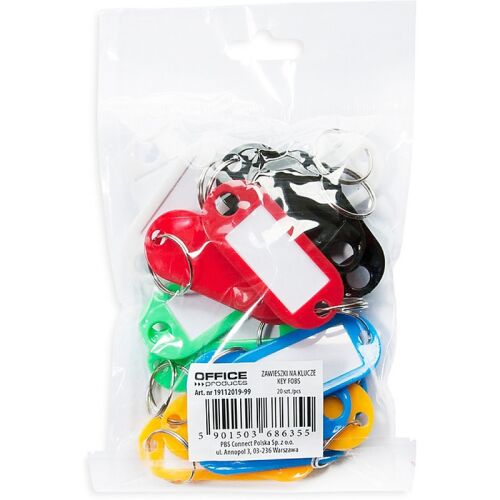Irodai termékek Kulcs medálok OFFICE TERMÉKEK, 50x20cm, 20db, színkeverék 145339485
