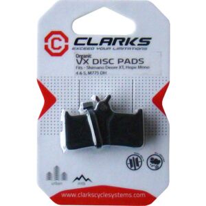 Clarks Fékbetét SHIMANO HOPE (Shimano XT 755-756, M775, Hope Mono 4, 5) szerves doboz 20 pár 145339538 - Kerékpár alkatrész
