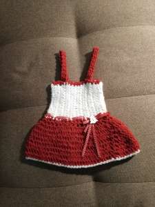 Újszülött horgolt ruha 30434668