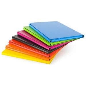 Karton aktatáska tépőzáras Vaupe Caribic A4/20mm, SÁRGA 145339644 - Gyorsfűző mappa