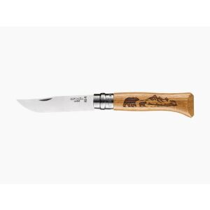 Opinel kés Animalia tölgy medve 08