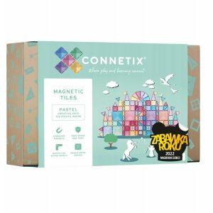 CONNETIX Pastel Creative Pack 120 db kreatív mágneses építőkészlet 3+