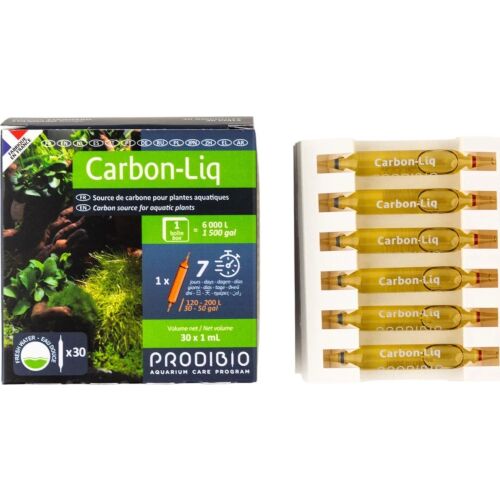 PRODIBIO Carbon Liq 30 ampulla növényi szén édesvízi akváriumokhoz 145339764