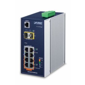 Switch zarządzalny Planet IGS-4215-4P4T2S 4-Port 1000Mb/s PoE + 4-Port 1000Mb/s + 2-Port Gigabit SFP przemysłowy 145339774 - Przełącznik