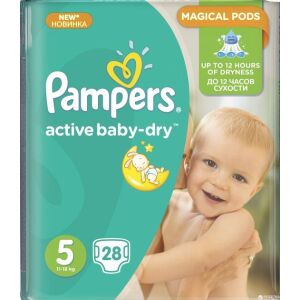 Pampers Active Baby 5 peluska, 11-18 kg, 28 db 145339770 - Pelenka