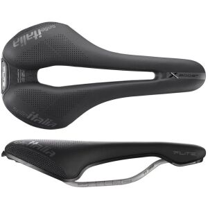 Nyereg SELLE ITALIA FLITE BOOST X-CROSS TI316 SUPERFLOW S (id match S3), 204g, Fekete (ÚJ 2025) 145339804 - Kerékpár alkatrész