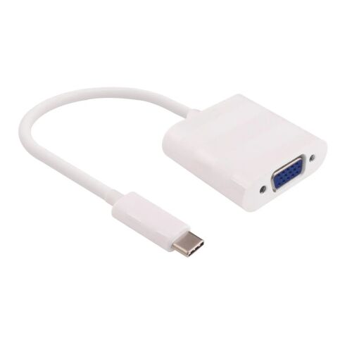 MicroConnect USB-C-ről VGA-re adapter 0,2 m Max. 1920x1080p @60Hz fehér, Windows 10-et támogatja 145339809