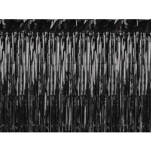 Party függöny fekete 100x200cm