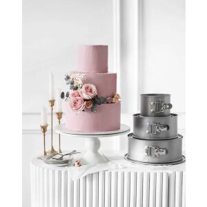 Formă de sărituri Patisse cu jantă înaltă 22 cm oțel argintiu 145340226 - Forme de coacere