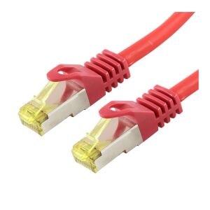LOGON SSTP Cat6a hálózati kábor Piros 10 m 145340392 - Kábel