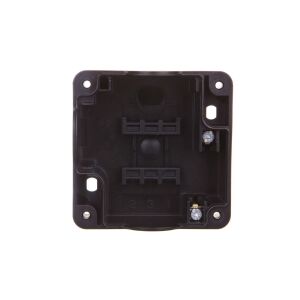 Partea inferioară a carcasei neagră pentru picior mare/buton manual FAK-IU 229753 145340502 - Conectori și mufe