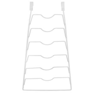 Fehér fém fedélakasztó