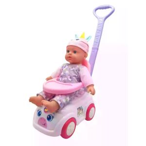 Lutka u dječjem autiću - 41 cm 145429985 - Igračka