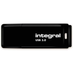 Integral BLACK 3.0 USB flash meghajtó 128 GB USB A típus 3.2 Gen 1 (3.1 Gen 1) Fekete (INFD128GBBLK3.0) 145352032 - Pendrive