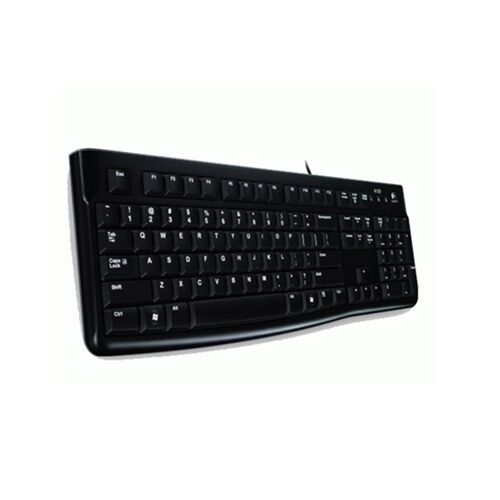 LOGITECH K120 vezetékes billentyűzet - FEKETE - USB - USA NEMZETKÖZI - B2B