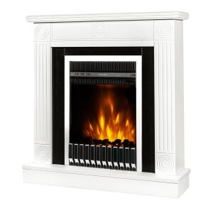 Електрическа камина Art Flame Donald & Gala Silver с реалистичен пламък - Камина и печка