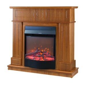 Ambasador elektronik kandalló anya & Corsica, Art Flame, 1000x1048x300 mm, 1500 W, 2 Eichenstufen, 5 Beleuchtungsintensitätsstufen, Ein-/Aus-Taste