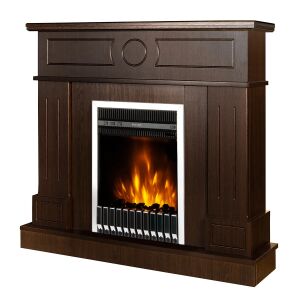 Șemineu electric Art Flame Ambasador & Gala Silver cu finisaj wenge - Șemineu și sobă