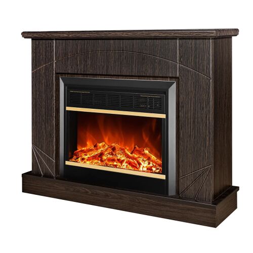 Elektromos kandalló Madeira Wenge & Mars, Art Flame, 850x1100x270 mm, 1500 W, 2 Eichenstufen, 5 Eichenstufen, Timer