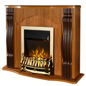 Semineu Electric Clasic Nut & Galileo Gold 145354533 - Șemineu și sobă