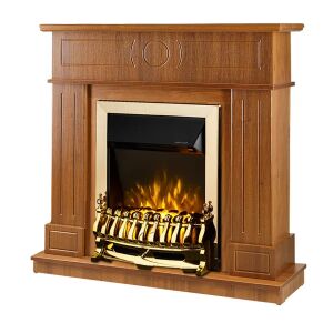 Ambasador elektroniczny kandaló ist Galileo Gold, Art Flame, 1000x1048x300 mm, 2000 W, termosztát, 5 szágátú lángintenzítás, itázító