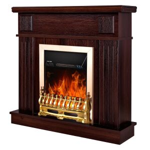 Elektromos-Kandalló Marina Nut & Galileo Gold, Art Flame, 997x1034x270 mm, 2000 W, Termosztát, 5 szágátú lángintenzítás, Időzítő 145354634 - Камина и печка