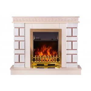 Semineu Electric Nazarii Mini Jasmine & Galileo Gold 145354642 - Șemineu și sobă