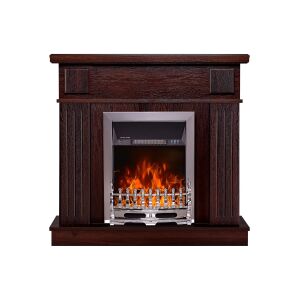 Електрически кандал, Marina Nut & Galileo Silver, Art Flame, 997x1034x270 mm, 2000 W, Termosztát, 5 lángintenzítás, Időzítő 145354804 - Камина и печка