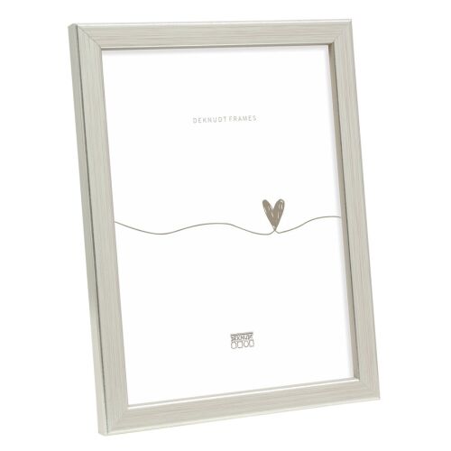 Deknudt S41JD1 30 x 30cm Fa képkeret - Ezüst 145355331
