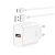 XO CE33 Fehér Hálózati Töltő szett QC 18W 1*USB-A + USB-C kábellel 145358792