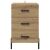 vidaXL Dulap de noapte stejar artizanal 40 x 40 x 66 cm Lemn compozit 145361320