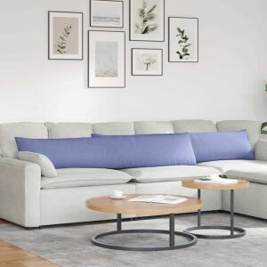 vidaXL Kanapé párnák 2 pcs Kék 200 x 40 cm szövet 145365482 - Kert