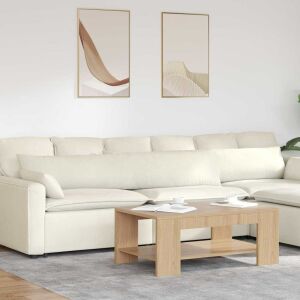 vidaXL Kanapé párnák 2 pcs Krém 200 x 40 cm Bársonyos szövet 145365528 - Kert