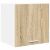 vidaXL Függő szekrény Riga Sonoma tölgy és fehér 40 x 31 x 40 cm 145366161