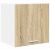 vidaXL Függő szekrény Riga 2 pcs Sonoma tölgy és fehér 40 x 31 x 40 cm 145366163