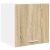 vidaXL Függő szekrény Riga 2 pcs Sonoma tölgy és fehér 40 x 31 x 40 cm 145366163